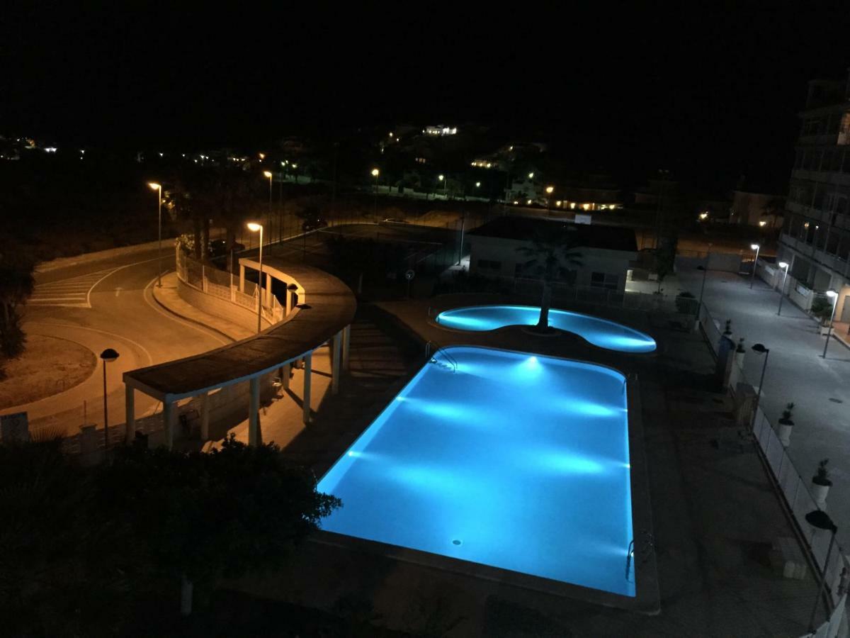 2 dorm.A/A.Vista mar.WiFi.Gym.Sauna.Terraza.Parking. El Campello Exterior foto