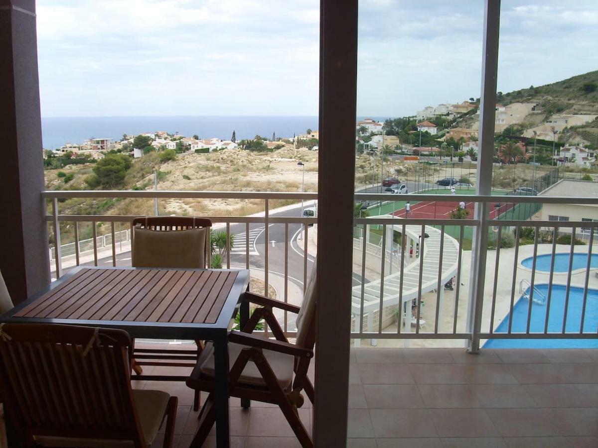 2 dorm.A/A.Vista mar.WiFi.Gym.Sauna.Terraza.Parking. El Campello Exterior foto