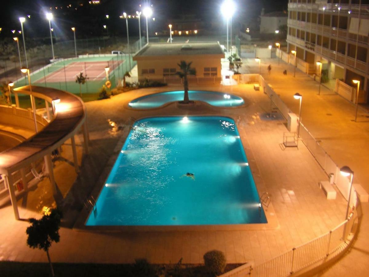 2 dorm.A/A.Vista mar.WiFi.Gym.Sauna.Terraza.Parking. El Campello Exterior foto