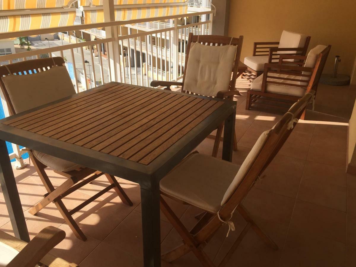 2 dorm.A/A.Vista mar.WiFi.Gym.Sauna.Terraza.Parking. El Campello Exterior foto